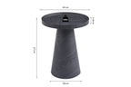 Salontafel novin 45 cm Decor Donkergrijs