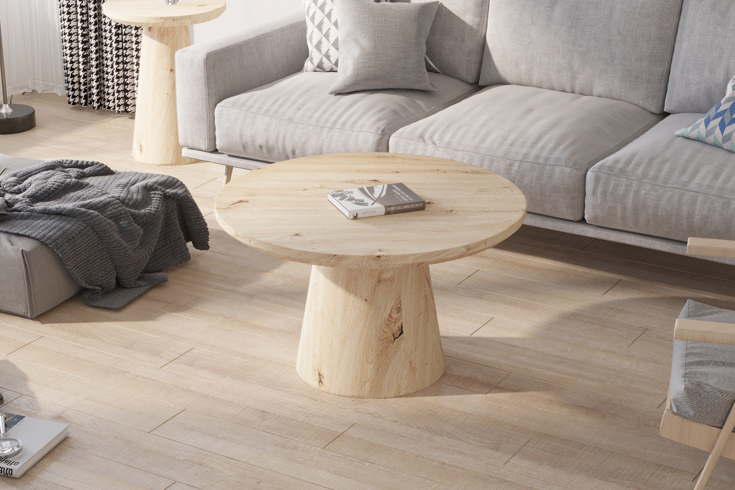 Salontafel tressa 80 cm Decor Oude eik