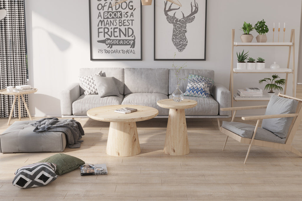 Salontafel tressa 80 cm Decor Oude eik