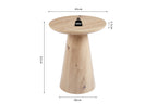 Salontafel tressa 45 cm Decor Oude eik