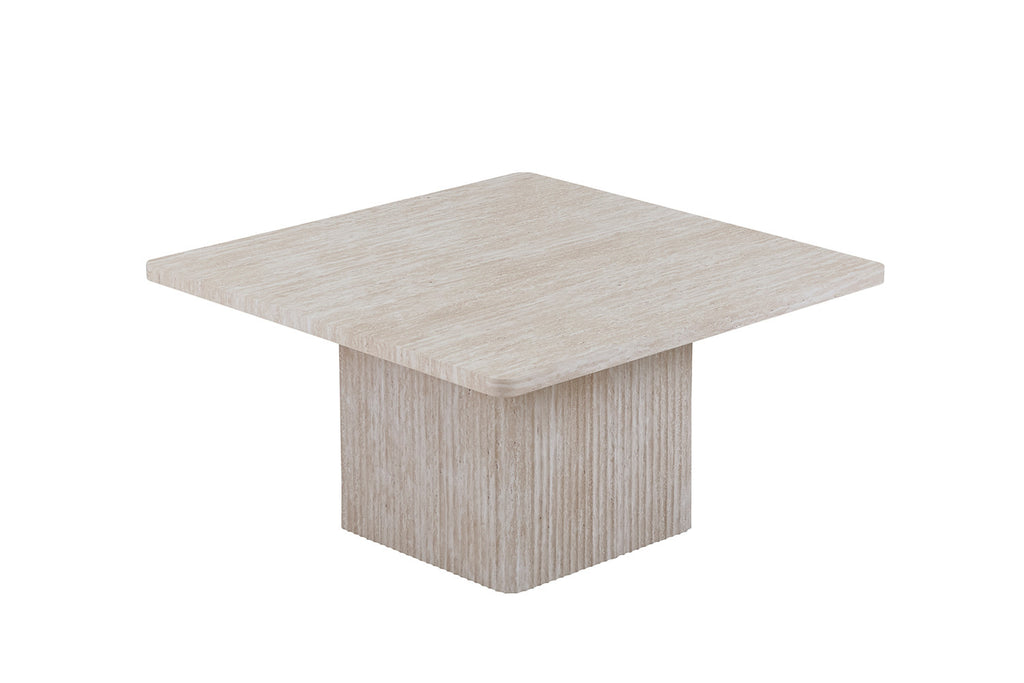 Set van 2 Salontafels tona Decor travertin Beige