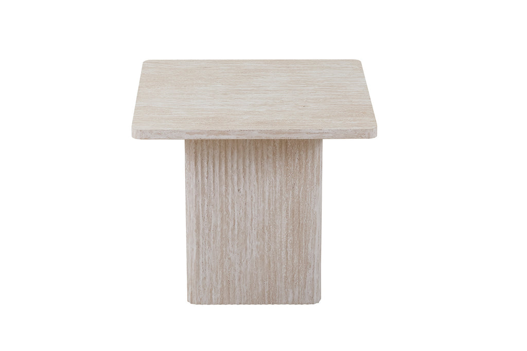 Set van 2 Salontafels tona Decor travertin Beige