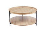 Salontafel melvon 80 cm Decor Oude eik