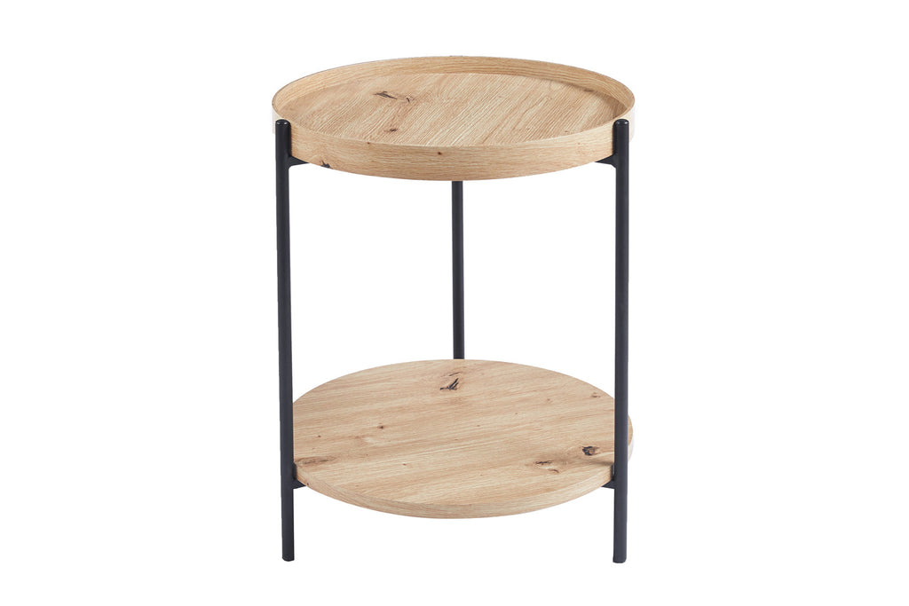 Salontafel melvon 45 cm Decor Oude eik