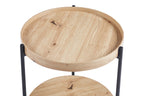 Salontafel melvon 45 cm Decor Oude eik
