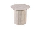 Salontafel vilano 50 cm Rond Decor Travertin Beige
