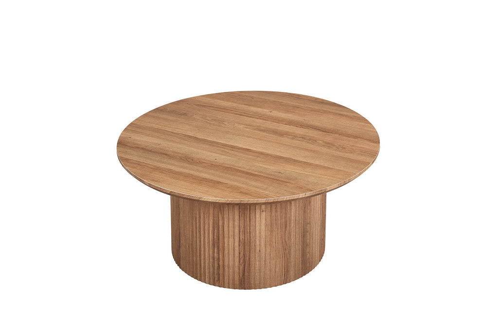 Salontafel vilano 80 cm Rond Decor Oude eik