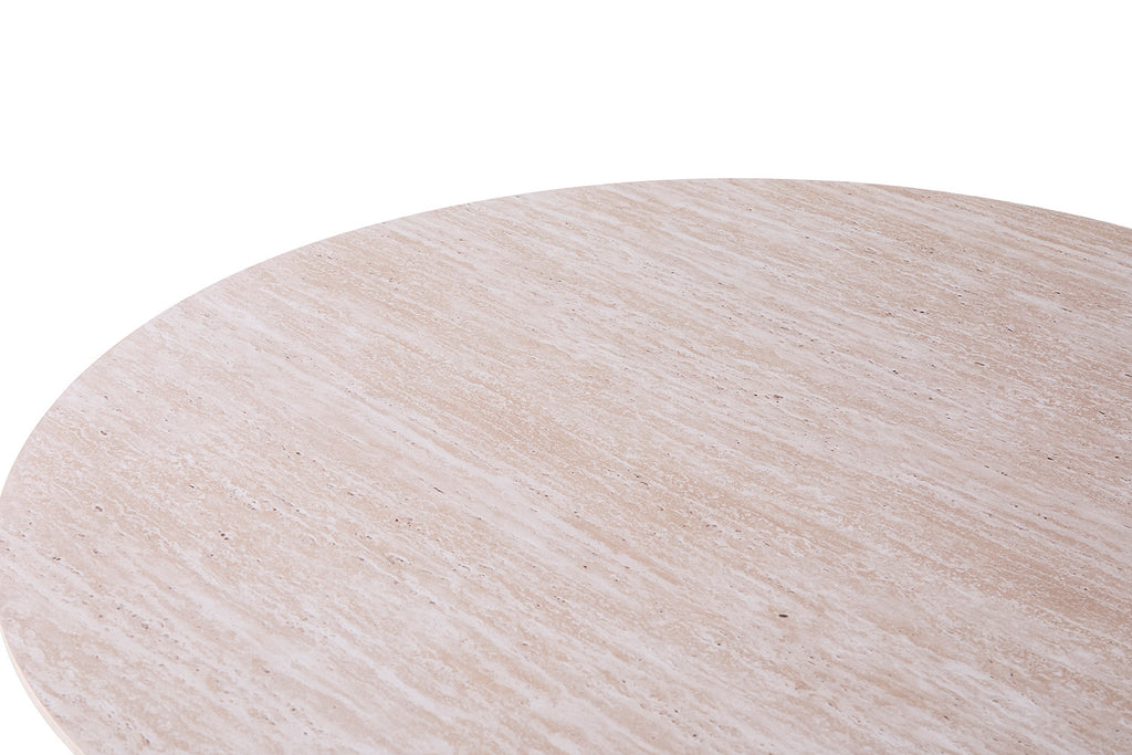 Salontafel vilano 120 cm Ovaal Decor Travertin Beige