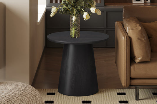 Bijzetttafel matt 60 cm Rond Decor Donkerbruin