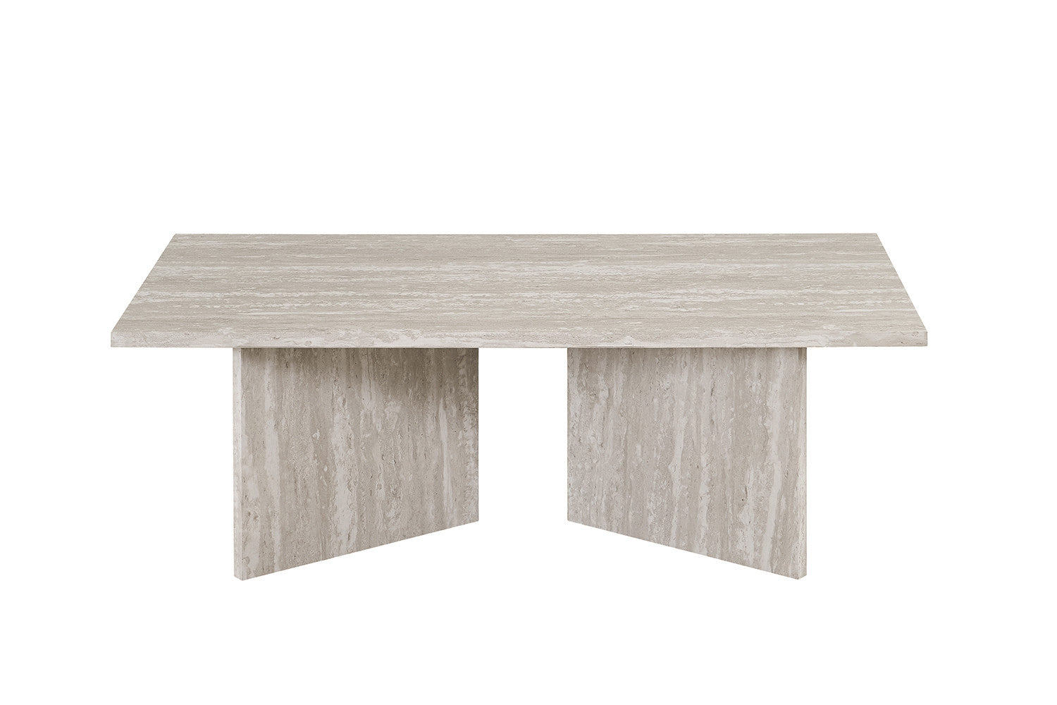 Salontafel 'Litar' Decor Travertin Grijs