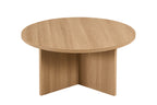 Salontafel 'Drasir' Rond Decor Eik Naturel