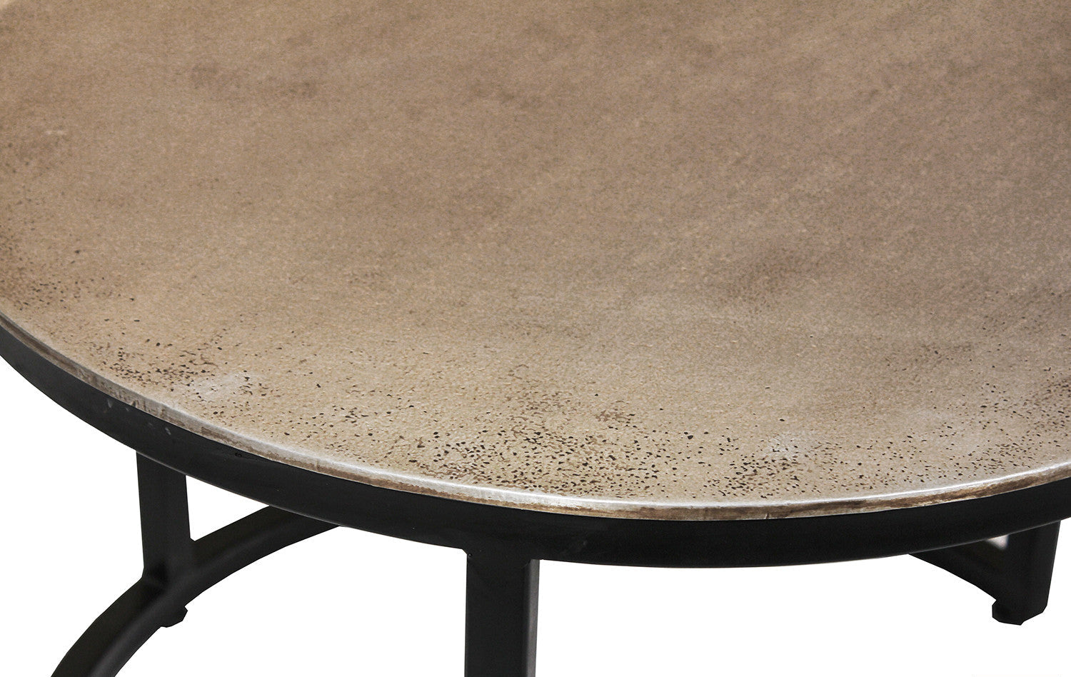 Salontafel sabi 2-delig Verouderd Zilver