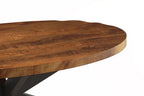 Salontafel sienna Ovaal Mango hout
