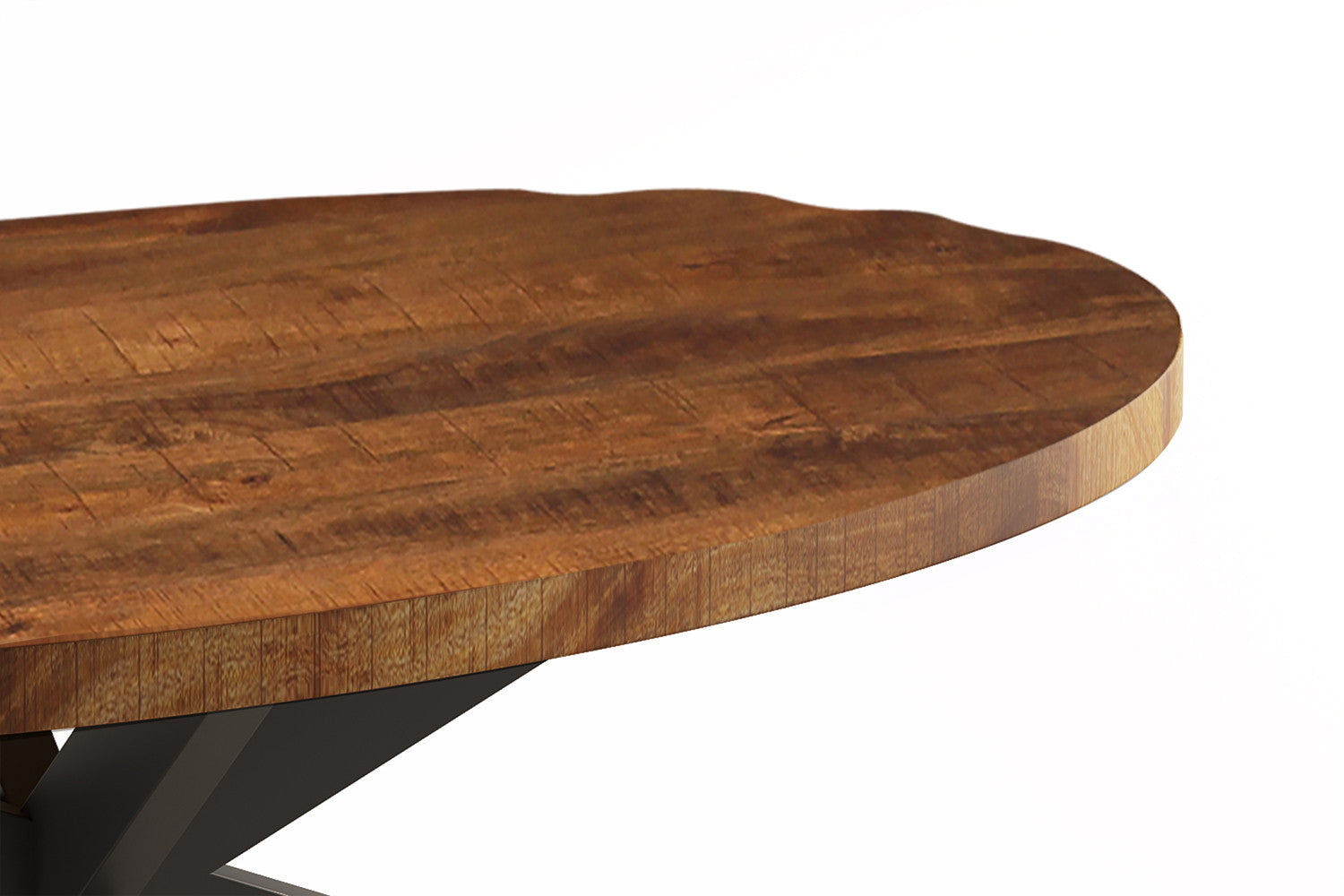 Salontafel sienna Ovaal Mango hout