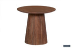 Salontafel lumora 50 cm Rond Mango hout Lichtbruin
