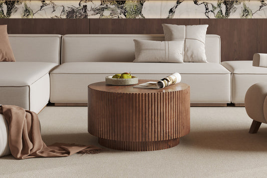 Salontafel lumo Mango hout Lichtbruin
