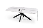 Salontafel Noxen 130 cm Deens Ovaal Steen Wit