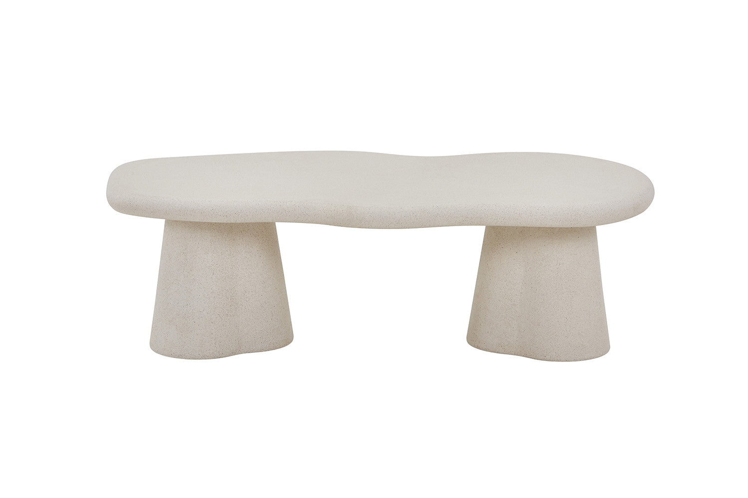 Salontafel 'Firo' 130 cm Organisch Cement