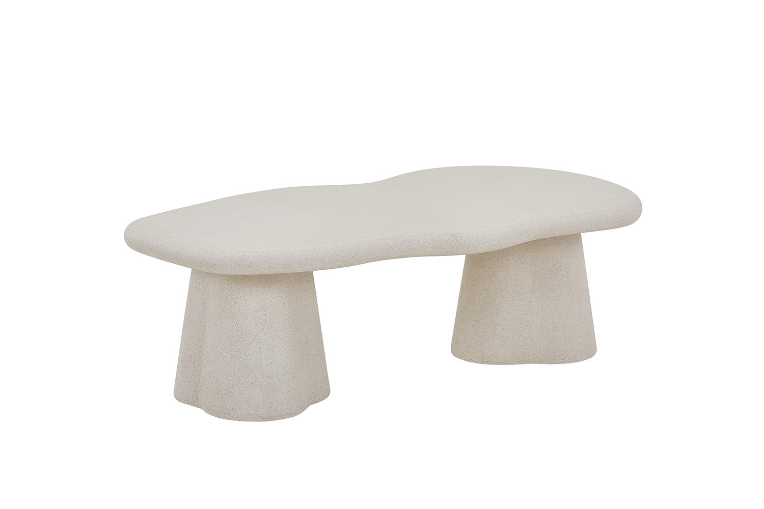 Salontafel 'Firo' 130 cm Organisch Cement