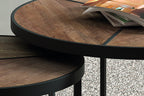 Salontafel noro 2-delig Mango hout