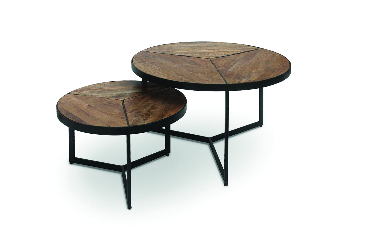 Salontafel noro 2-delig Mango hout