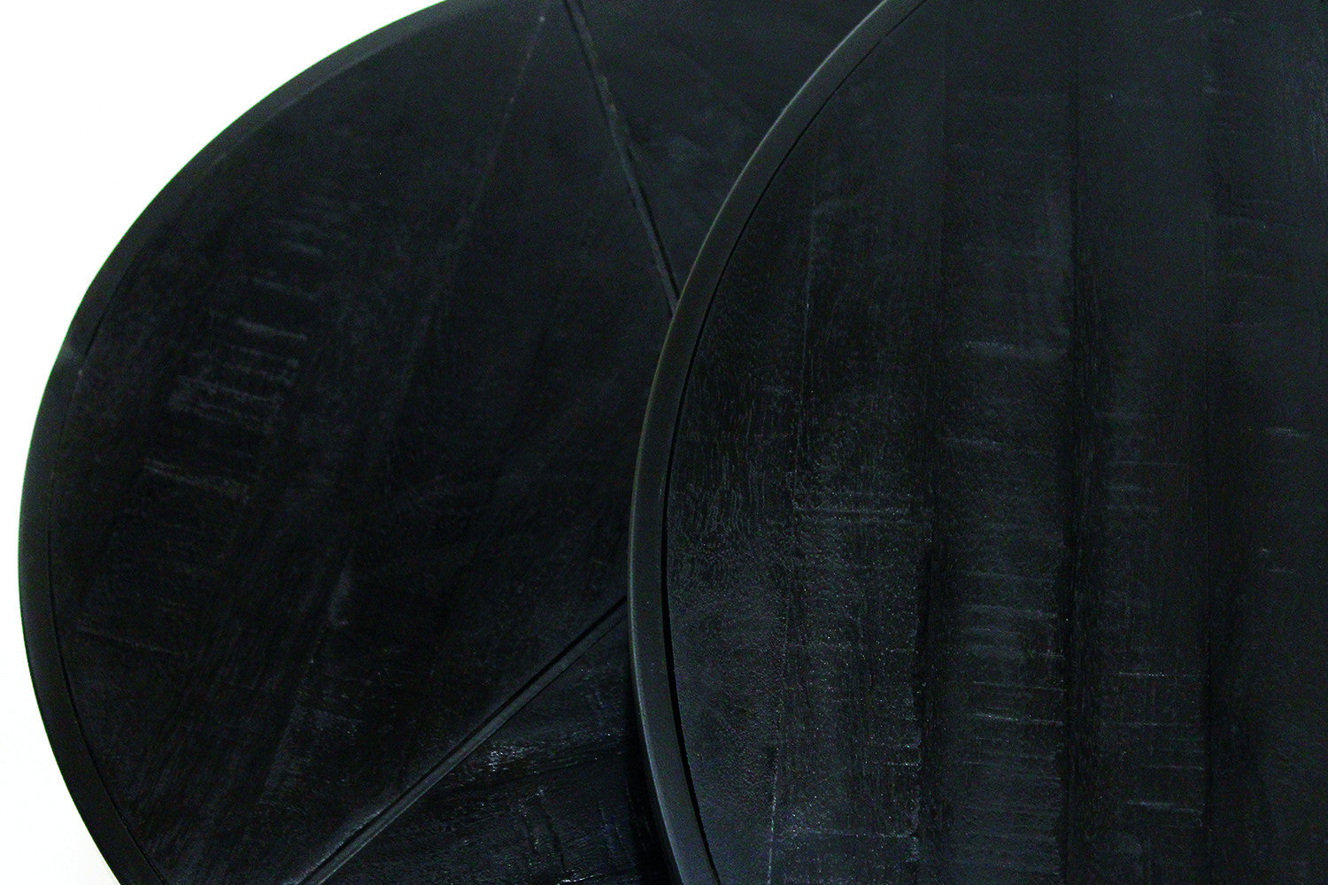 Salontafel noro 2-delig Mango hout zwart