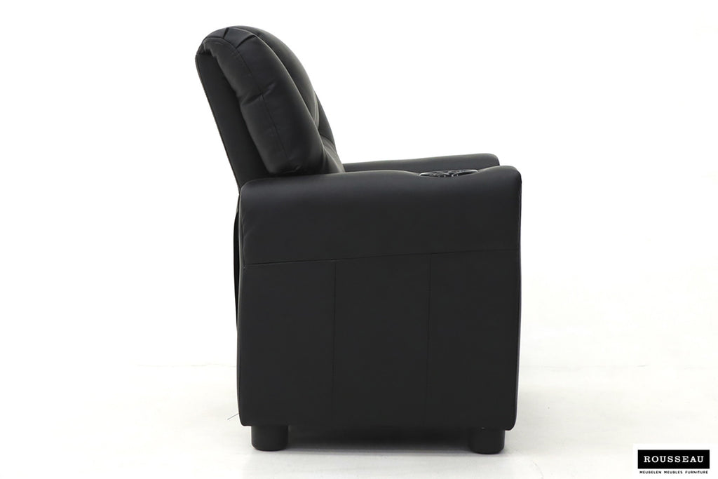 Mini-Relax axel manueel verstelbaar PU Zwart