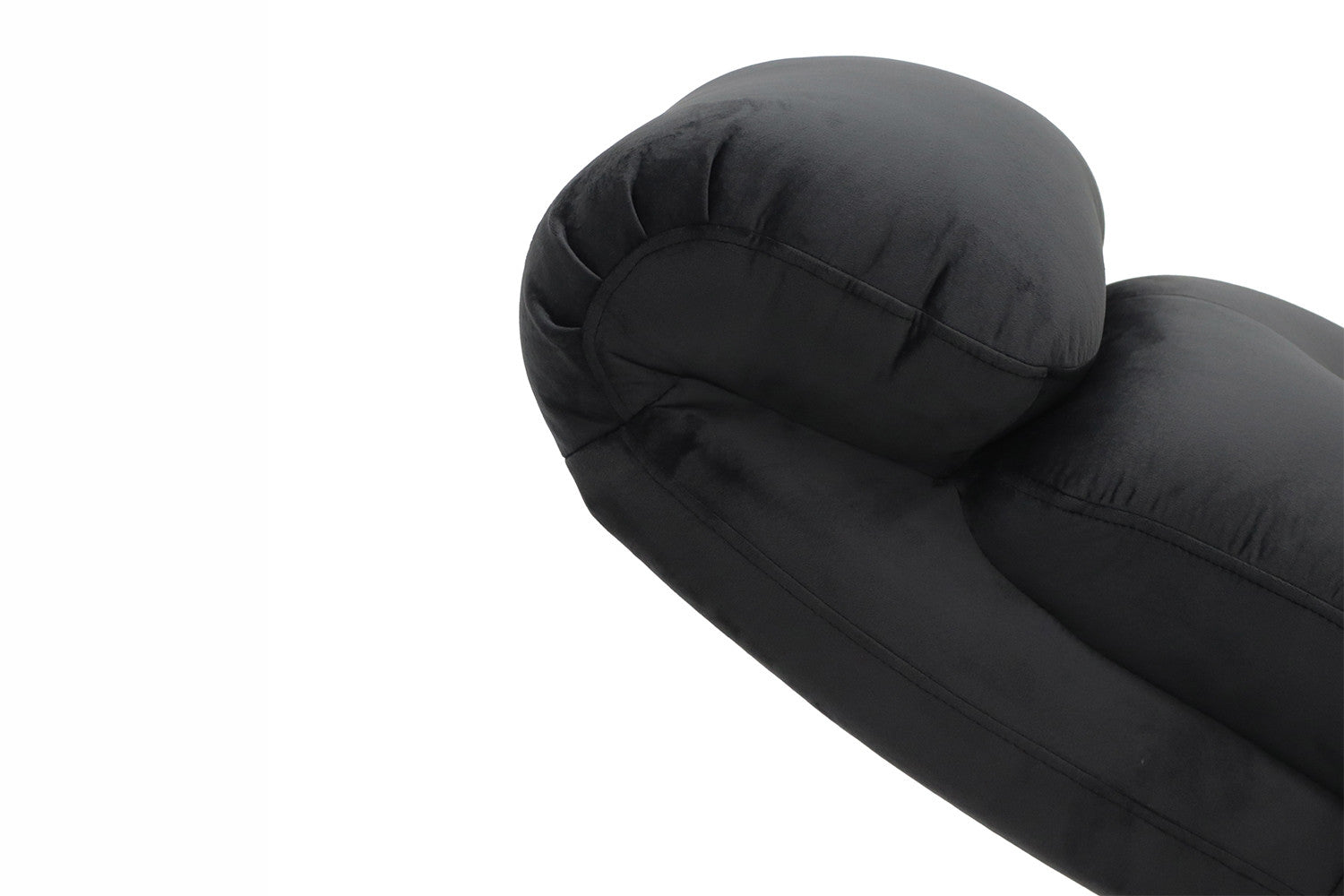 Relax levi manueel verstelbaar Stof Zwart