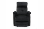 Relax levi manueel verstelbaar Stof Zwart