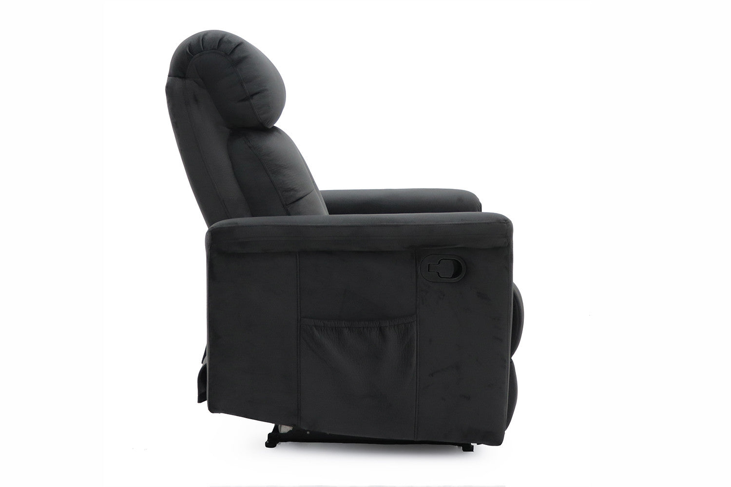 Relax levi manueel verstelbaar Stof Zwart