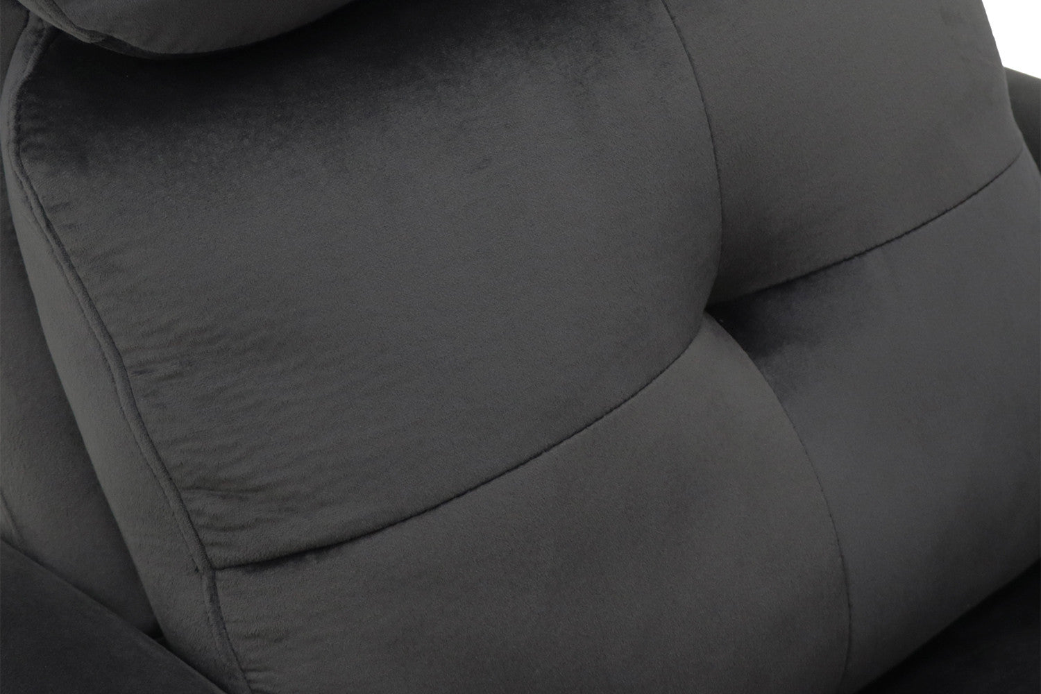 Relax levi manueel verstelbaar Stof Zwart