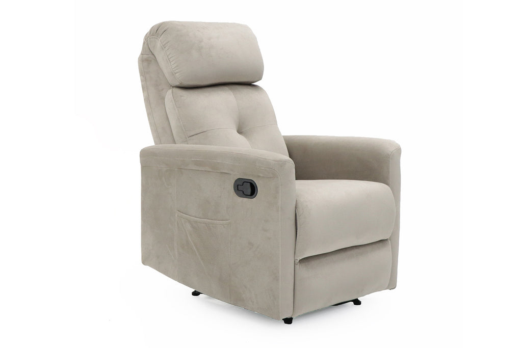 Relax levi manueel verstelbaar Stof Taupe