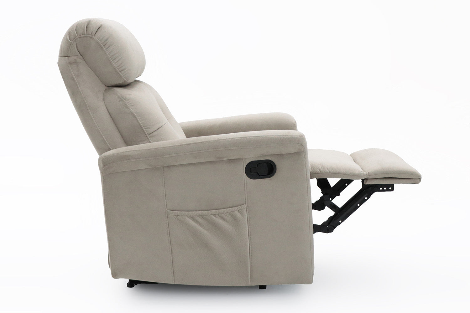 Relax levi manueel verstelbaar Stof Taupe