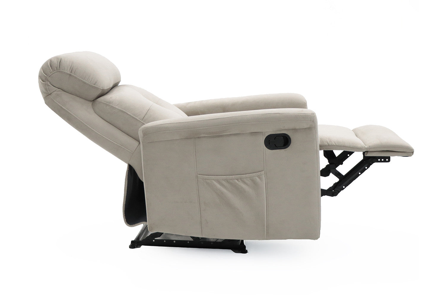 Relax levi manueel verstelbaar Stof Taupe