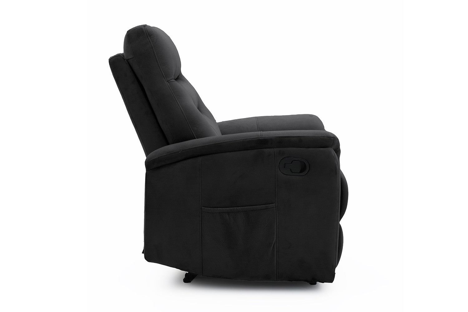 Relax bowie manueel verstelbaar Stof Zwart