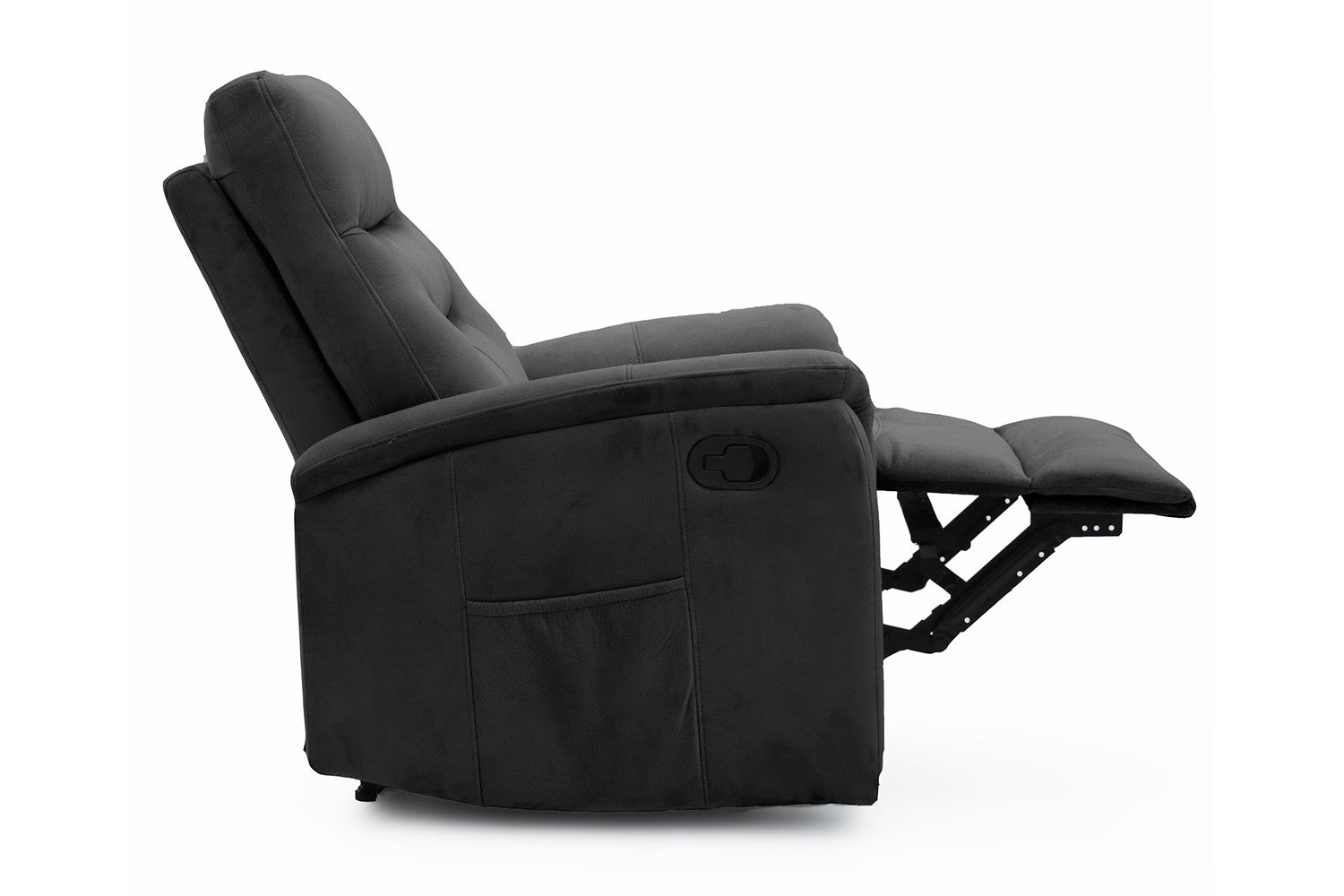 Relax bowie manueel verstelbaar Stof Zwart