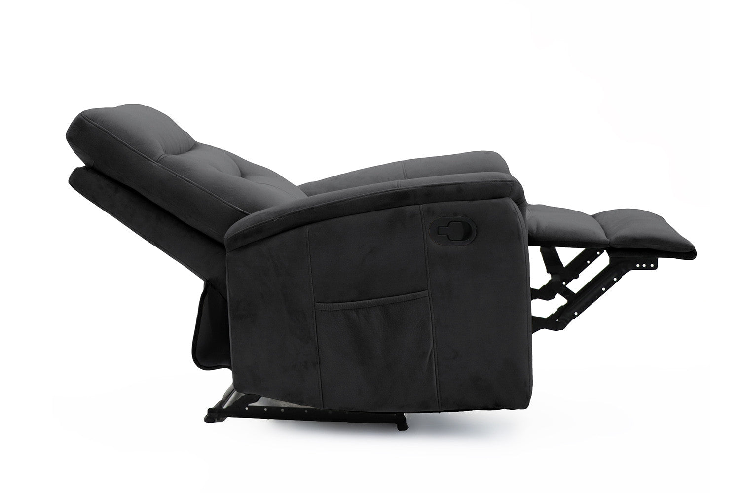 Relax bowie manueel verstelbaar Stof Zwart