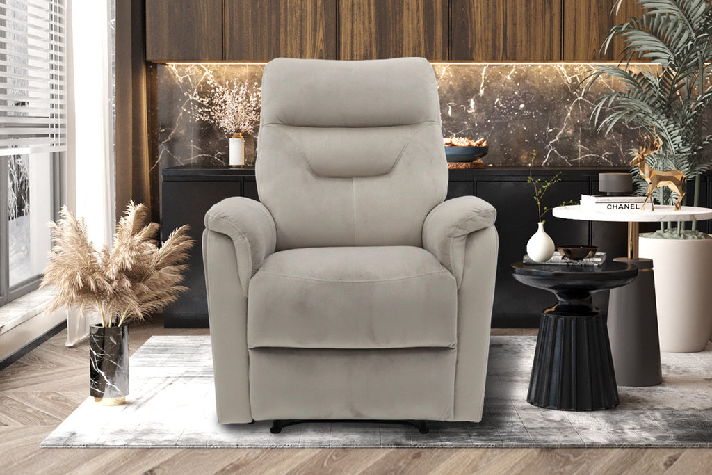 Relax bowie manueel verstelbaar Stof Taupe