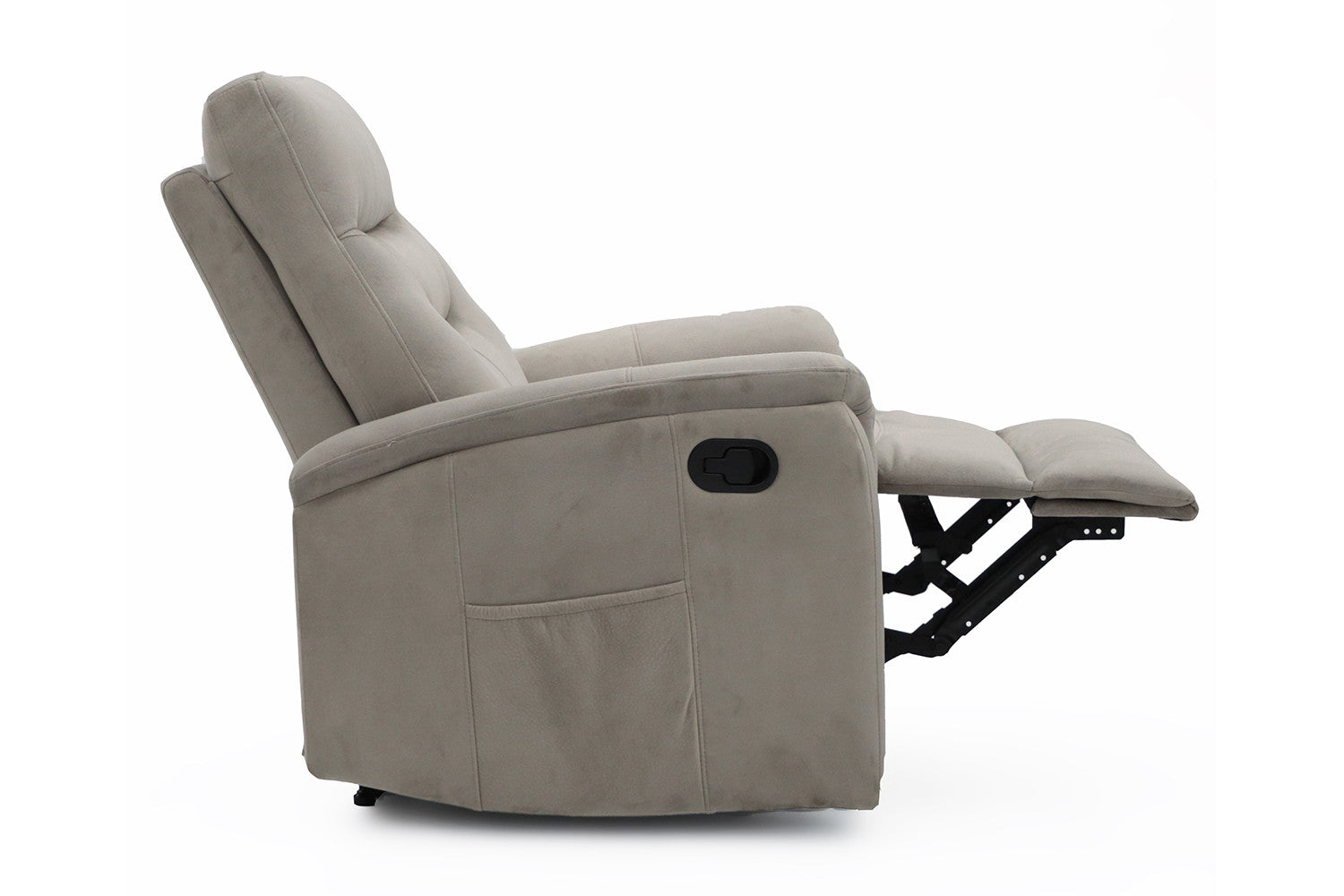 Relax bowie manueel verstelbaar Stof Taupe