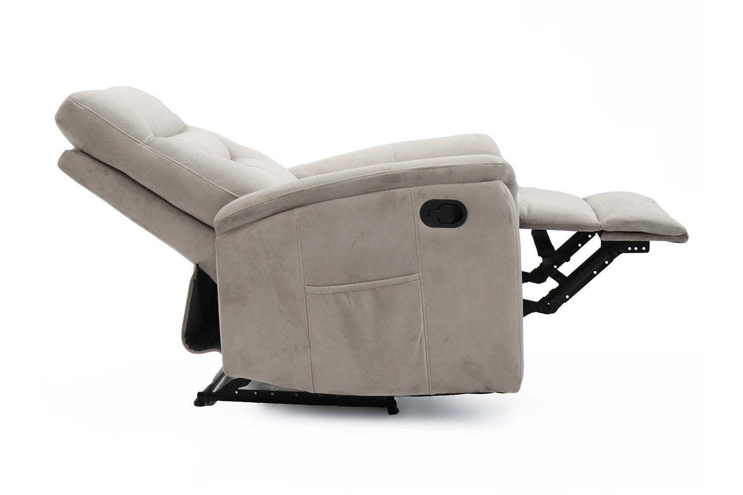 Relax bowie manueel verstelbaar Stof Taupe