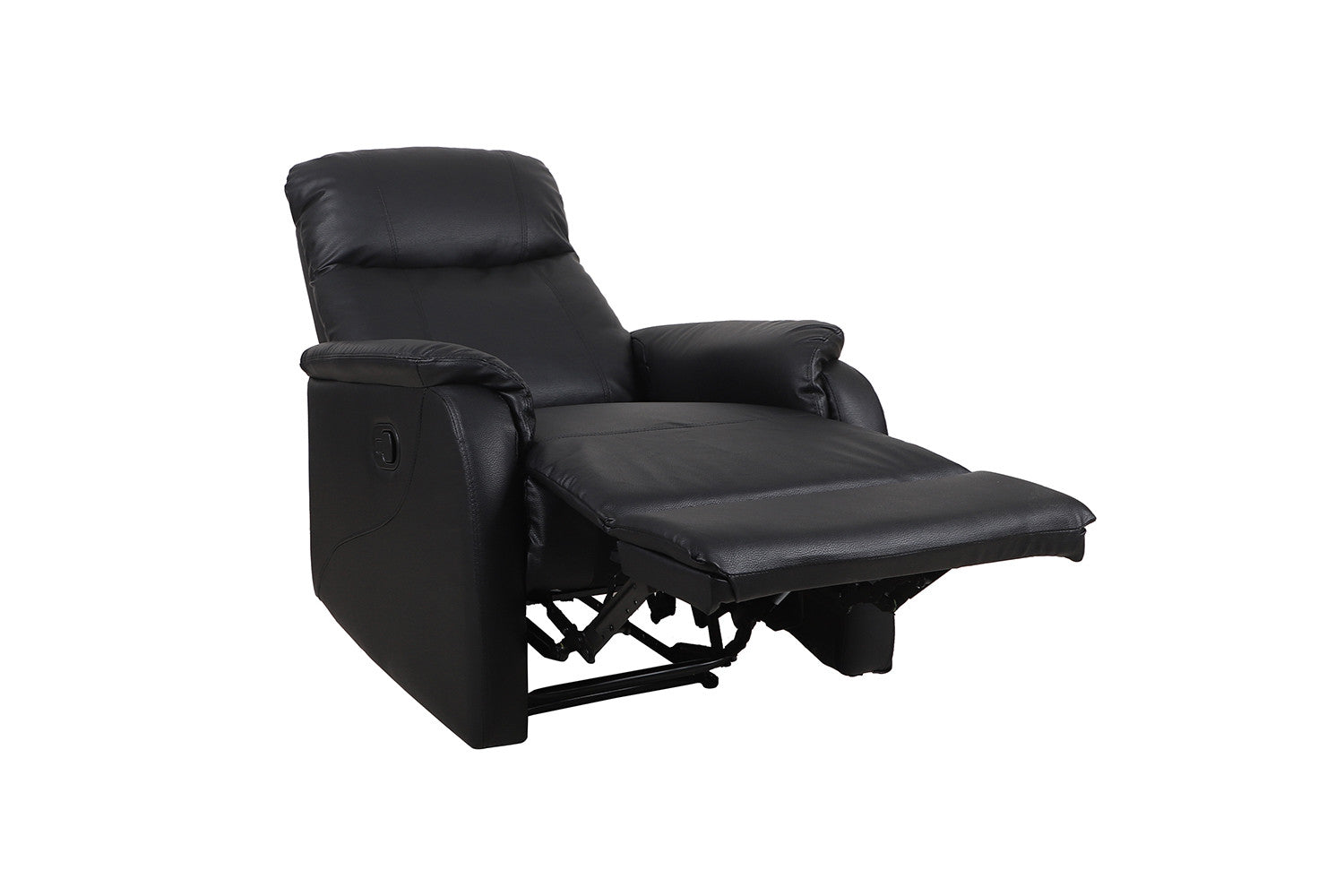 Relax lou manueel verstelbaar PU Zwart