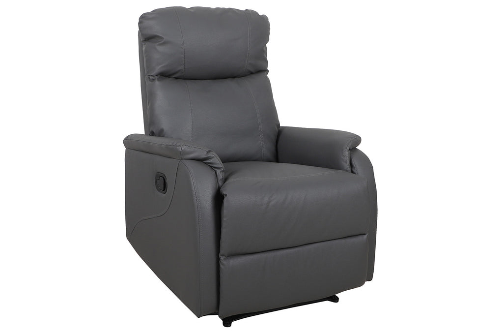 Relax lou manueel verstelbaar PU Grijs
