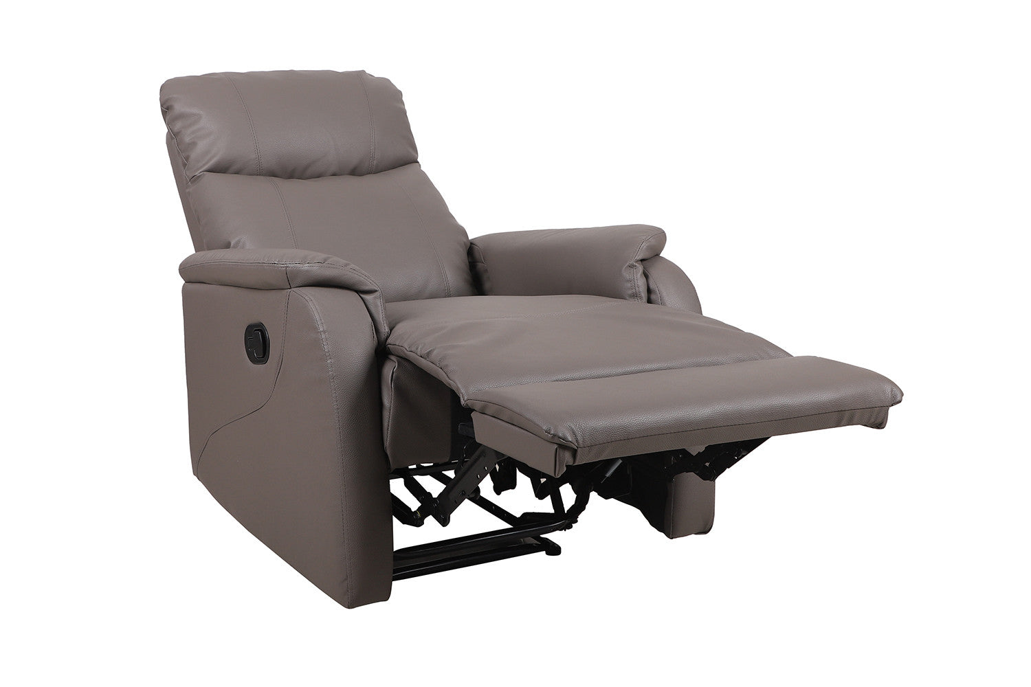 Relax lou manueel verstelbaar PU Taupe