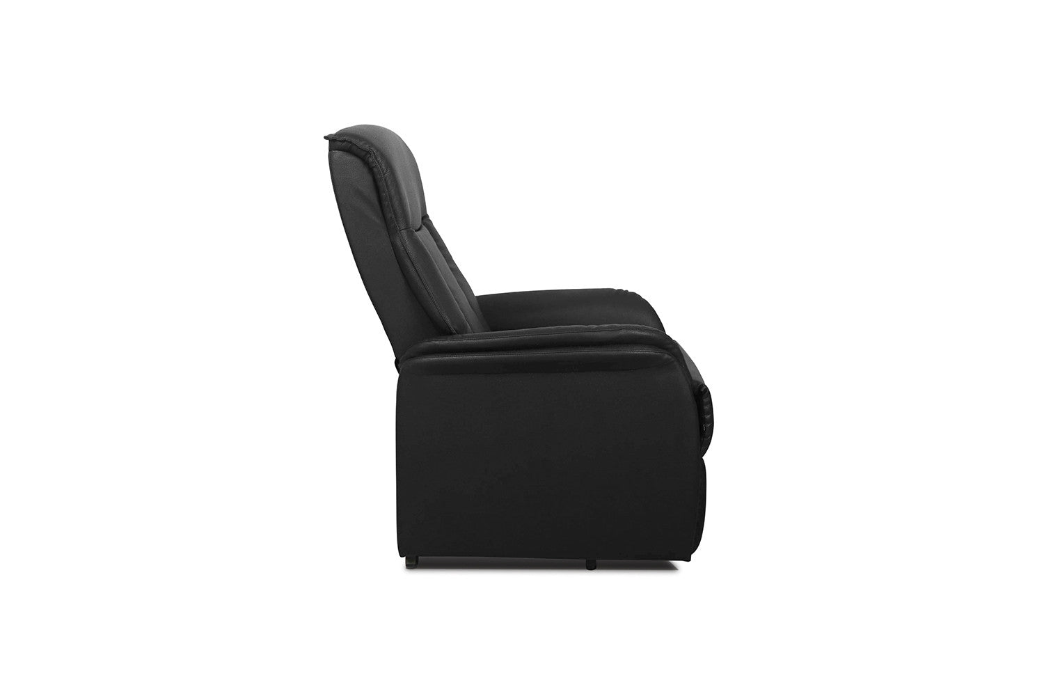 Elektrische Relax met lift forge PU Zwart