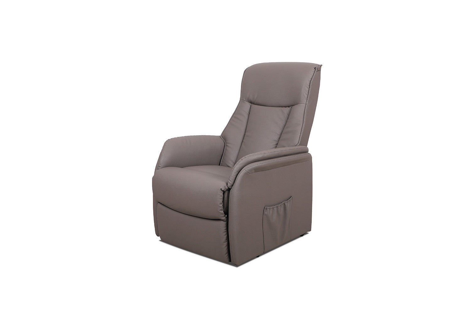 Electrische Relax met lift forge PU Taupe