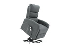 Electrische relax met lift onyx Stof Donkergrijs