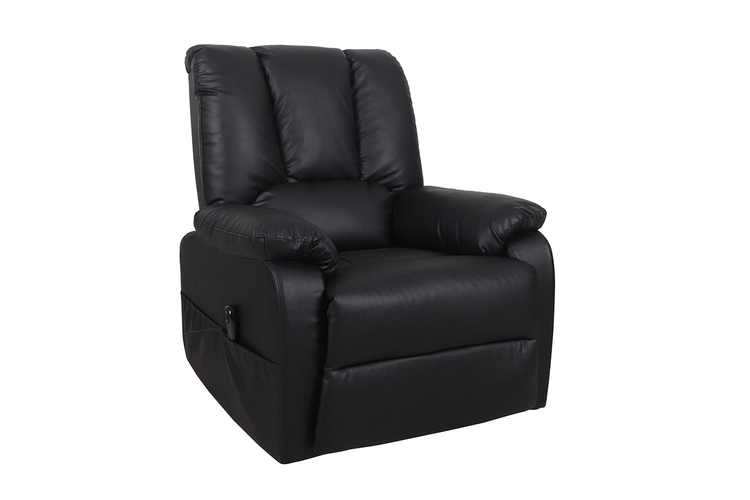 Electrische Relax met lift nero PU Zwart