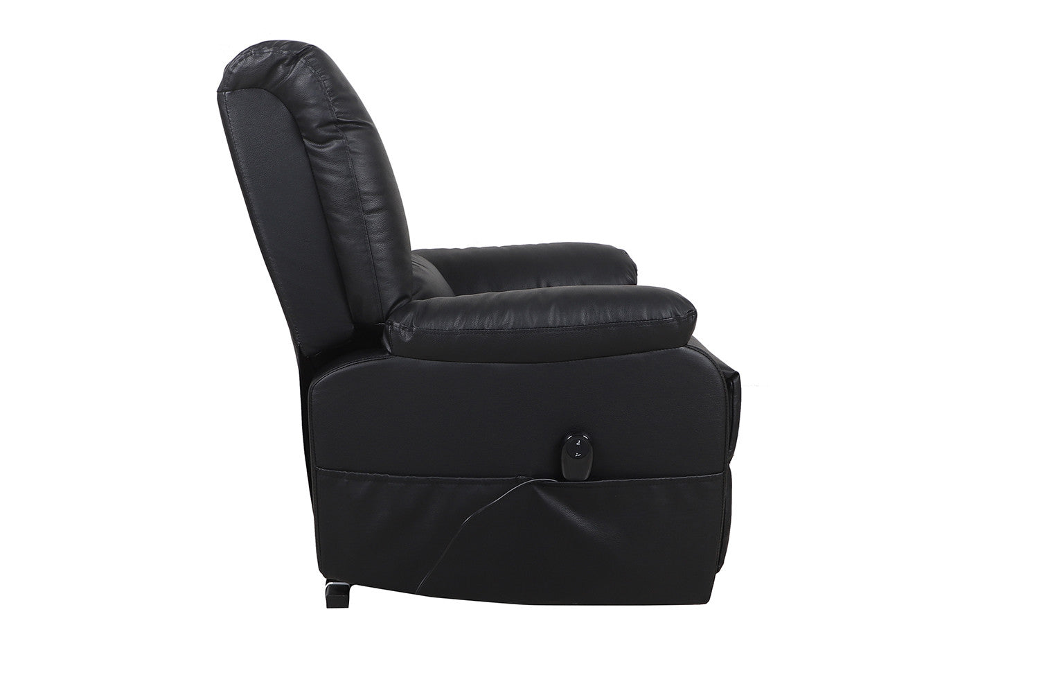 Electrische Relax met lift nero PU Zwart
