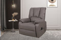 Electrische Relax met lift nero PU Taupe