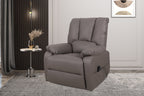 Electrische Relax met lift nero PU Taupe